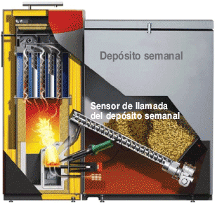 Compact biomass boiler