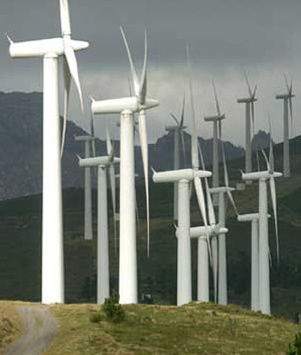 Wind energy park